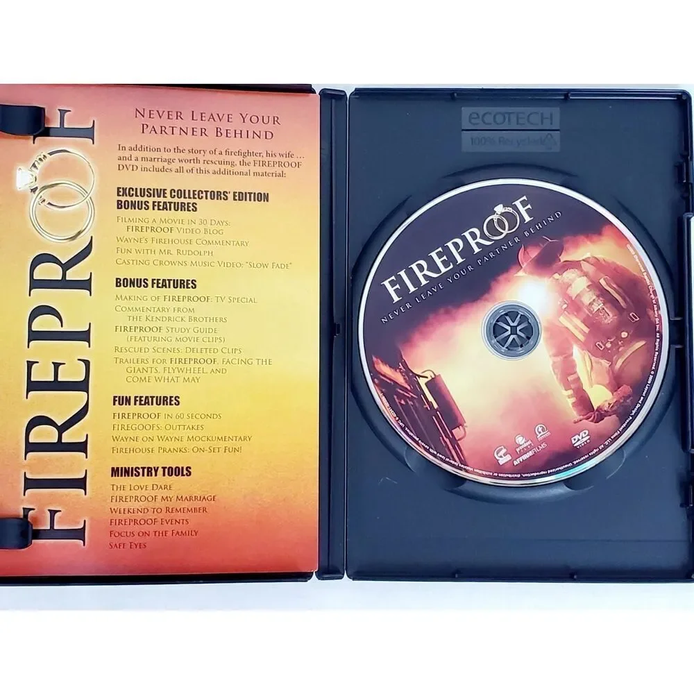 Fireproof (2008) Romance Drama DVD Movie